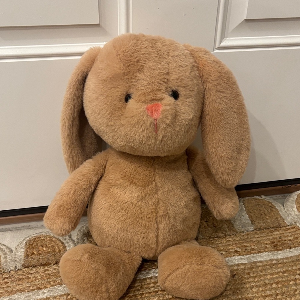 Plush Brown Bunny Toy